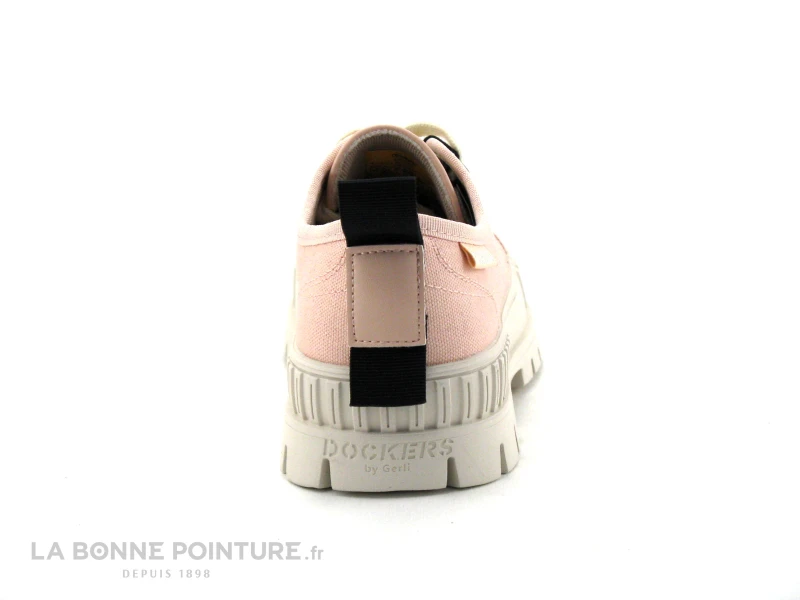 Dockers 52KC201 Rose - Chaussure Femme Toile Rose 4 Dockers 52KC201 Rose - Chaussure Femme Toile Rose – Image 4