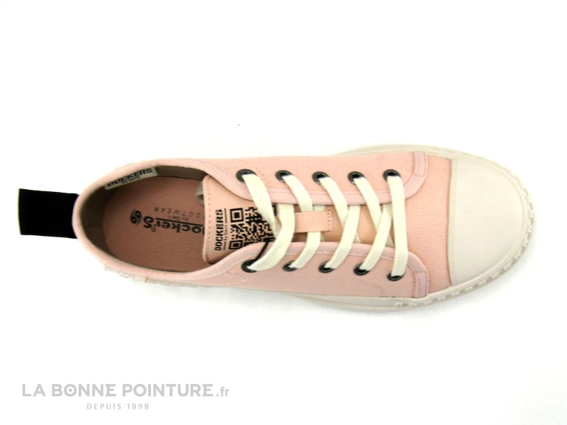Dockers 52KC201 Rose - Chaussure Femme Toile Rose 6 Dockers 52KC201 Rose - Chaussure Femme Toile Rose – Image 6