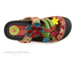 Laura Vita PHENIX Rouge - Sabot Mode Femme -Magasin De Chaussures cd24607c73b9e66c561f35ea11d5d5ef img 7101.jpg 180115