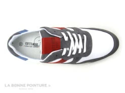 Cotemer DALMAS - Blanc Gris Rouge Bleu - Basket Ville Homme -Magasin De Chaussures cd24607c73b9e66c561f35ea11d5d5ef img 7125.jpg 155931