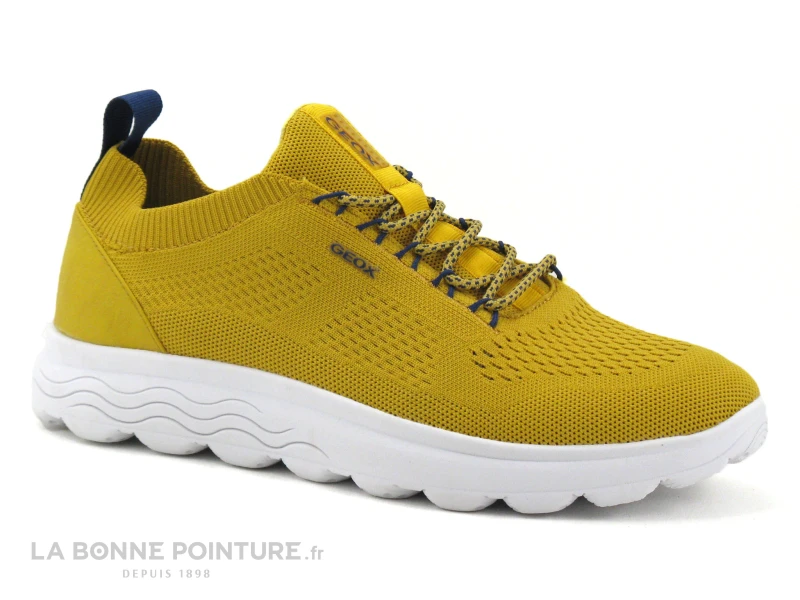 Geox SPHERICA - U15BYA - Jaune Ocre - Sneakers Mode Homme 1 Geox SPHERICA - U15BYA - Jaune Ocre - Sneakers Mode Homme