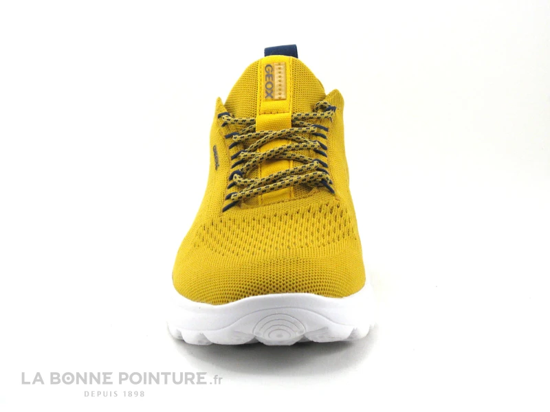 Geox SPHERICA - U15BYA - Jaune Ocre - Sneakers Mode Homme 2 Geox SPHERICA - U15BYA - Jaune Ocre - Sneakers Mode Homme – Image 2