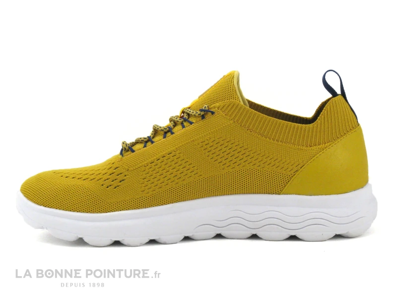 Geox SPHERICA - U15BYA - Jaune Ocre - Sneakers Mode Homme 3 Geox SPHERICA - U15BYA - Jaune Ocre - Sneakers Mode Homme – Image 3