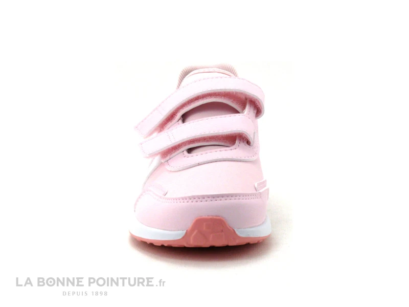Adidas VS SWITCH 3 C - FY9224 - Rose Blanc - Basket Fille Velcro 2 Adidas VS SWITCH 3 C - FY9224 - Rose Blanc - Basket Fille Velcro – Image 2