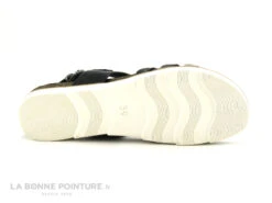 Marco Tozzi 2-28410-20 Noir Argent - Sandale Plate Femme -Magasin De Chaussures cd24607c73b9e66c561f35ea11d5d5ef img 7294.jpg 180528