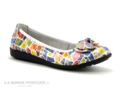 Inea ECLAT Paves Multicolores - Ballerine Originales Femme