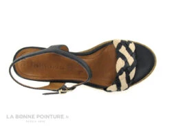 Tamaris 1-28305-20 Navy - Nu-pieds Bleu Marine - Talon Haut Compense -Magasin De Chaussures cd24607c73b9e66c561f35ea11d5d5ef img 7386.jpg 180455