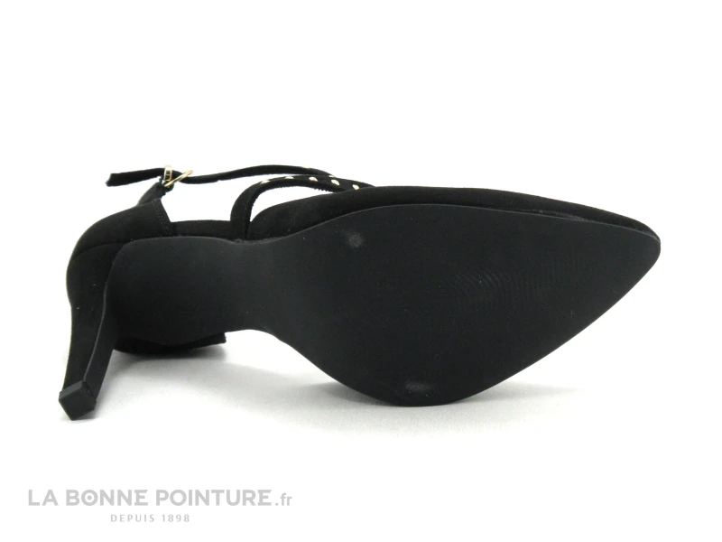 Marco Tozzi 2-24407-20 Black - Escarpin Noir - Bride Cheville - Talon Haut 6 Marco Tozzi 2-24407-20 Black - Escarpin Noir - Bride Cheville - Talon Haut – Image 6