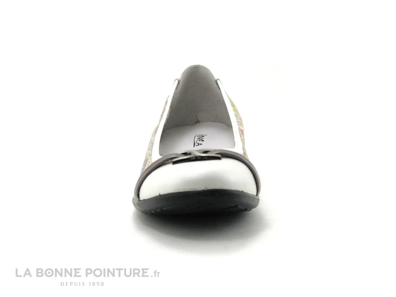 Inea - INDIRA Fleurs - Creme Jaune - Ballerine Femme 2 Inea - INDIRA Fleurs - Creme Jaune - Ballerine Femme – Image 2