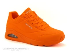 Skechers Street Los Angeles 73667 - Uno Night Shades - Neon Orange - Basket