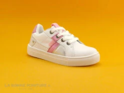 NA Dano 22132 White Pink - Basket Fille Blanche Rose -Magasin De Chaussures cd24607c73b9e66c561f35ea11d5d5ef img 7612.jpg 140171