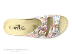 Artika Soft BASQUE Vaq Roses - Blanc - Multicolore - Mule Femme 12 Artika Soft BASQUE Vaq Roses - Blanc - Multicolore - Mule Femme -Magasin De Chaussures cd24607c73b9e66c561f35ea11d5d5ef img 7708.jpg 156663