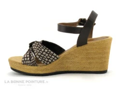 Tamaris 1-28346-20 Chocolate-Dots - Nu-pieds Talon Compense -Magasin De Chaussures cd24607c73b9e66c561f35ea11d5d5ef img 7741.jpg 181083