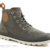 Palladium LONDON Mp Mid W Major Brown Cuero - Chaussure Montante