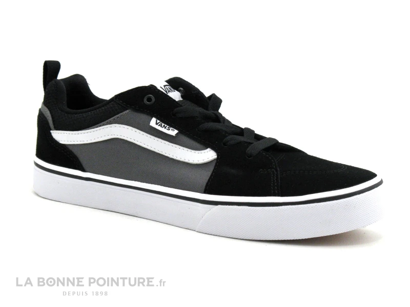 Vans FILMORE Noir - Gris - Basket Juniors 1 Vans FILMORE Noir - Gris - Basket Juniors