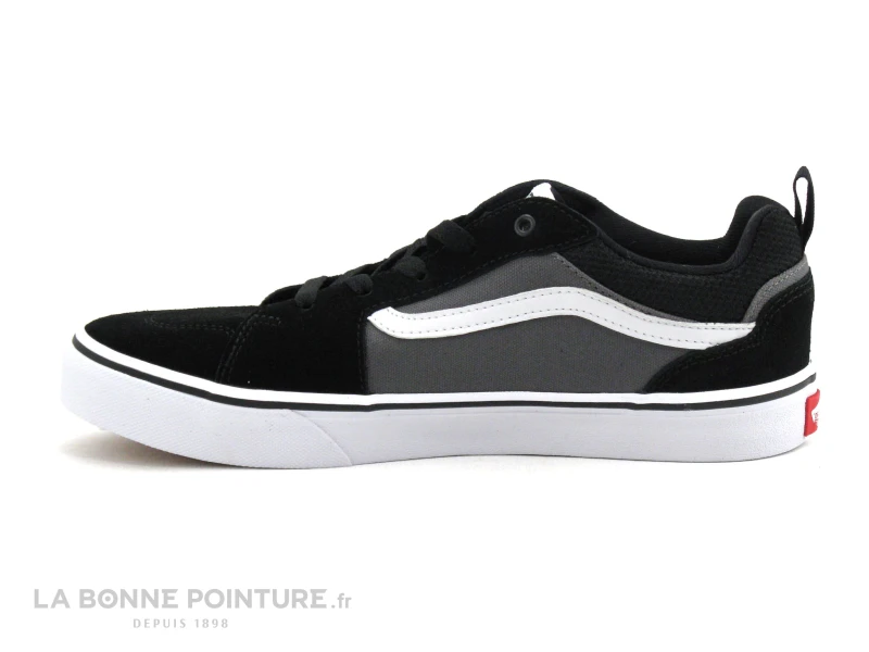 Vans FILMORE Noir - Gris - Basket Juniors 3 Vans FILMORE Noir - Gris - Basket Juniors – Image 3