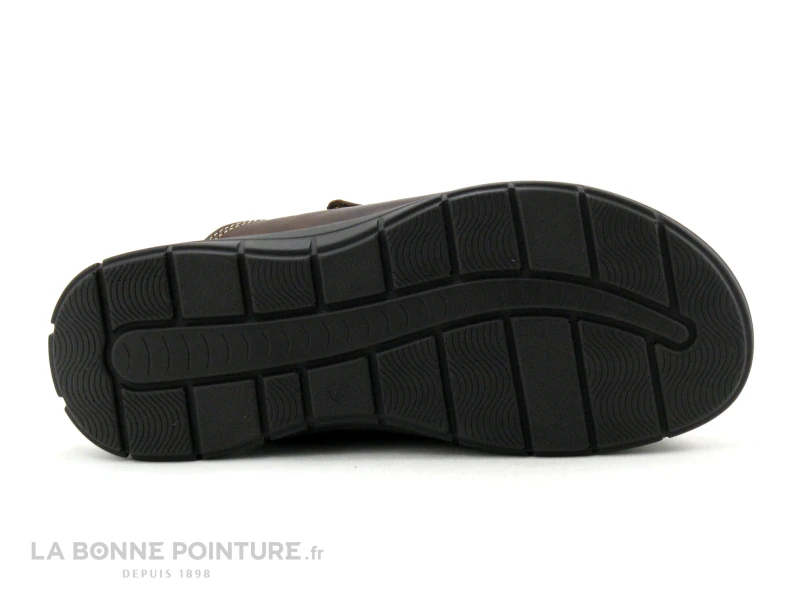 Orland 2050 Marron - Mule Homme En Cuir - Brides Velcro 4 Orland 2050 Marron - Mule Homme En Cuir - Brides Velcro – Image 4