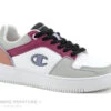 Champion REBOUND 2-0 Low S1332-CHA - Blanc Rose Gris - Basket