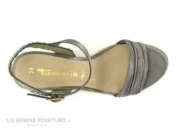 Tamaris 1-28360-28 Emerald Pleats - Nu-pieds Talon Compense -Magasin De Chaussures cd24607c73b9e66c561f35ea11d5d5ef img 8324.jpg 169538