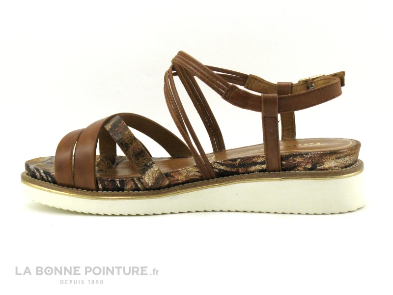 Tamaris 1-28207-26 441 Nut Comb - Sandale Marron Femme 3 Tamaris 1-28207-26 441 Nut Comb - Sandale Marron Femme – Image 3