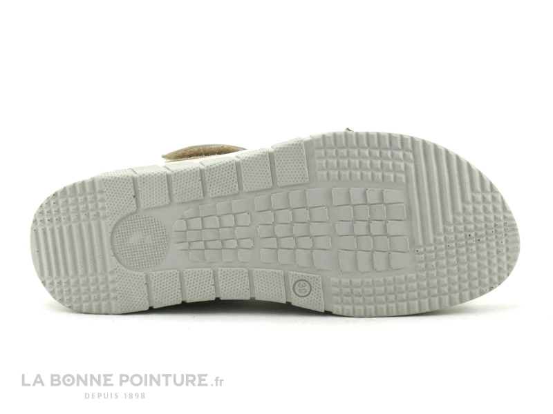 Pedro Torres 3093 Egret - Beige - Marron - Mule CUIR Femme 2 Brides Velcro 5 Pedro Torres 3093 Egret - Beige - Marron - Mule CUIR Femme 2 Brides Velcro – Image 5