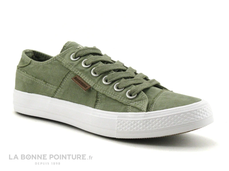 Dockers 40TH201 Kaki - Basket Toile Femme Vert Kaki 1 Dockers 40TH201 Kaki - Basket Toile Femme Vert Kaki