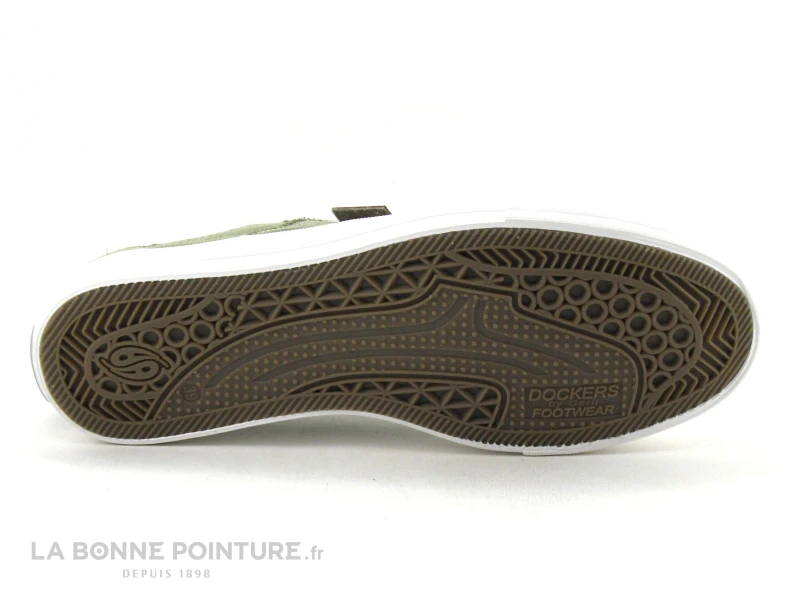 Dockers 40TH201 Kaki - Basket Toile Femme Vert Kaki 7 Dockers 40TH201 Kaki - Basket Toile Femme Vert Kaki – Image 7