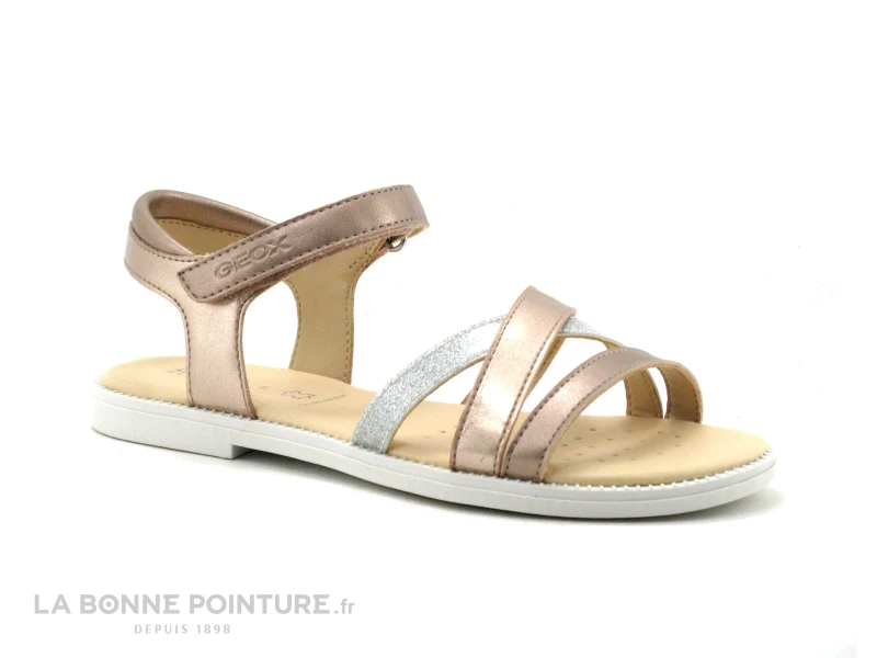 Geox KARLY Rose - J5235D - Sandale Mode Fille 1 Geox KARLY Rose - J5235D - Sandale Mode Fille