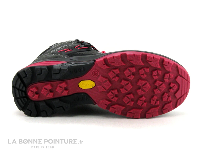 Grisport 14903S21G - Gris - Fuchsia - Basket Montante Rando Femme 7 Grisport 14903S21G - Gris - Fuchsia - Basket Montante Rando Femme – Image 7