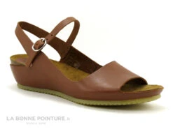 Kickers TAKIKA Marron - 775650 - Sandale Semelle Compensee