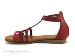 Jordana 3369 Multicolore Rouge - Sandale Montante Femme -Magasin De Chaussures cd24607c73b9e66c561f35ea11d5d5ef img 8456.jpg 181841