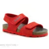 Kickers Summerkro Rouge Galactic 785457 - Sandale Velcro Enfant