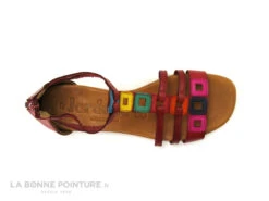 Jordana 3369 Multicolore Rouge - Sandale Montante Femme -Magasin De Chaussures cd24607c73b9e66c561f35ea11d5d5ef img 8544.jpg 182134