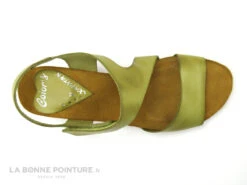 Xapatan 1088 Pistache - Sandale Femme Cuir Vert - Petit Talon -Magasin De Chaussures cd24607c73b9e66c561f35ea11d5d5ef img 8588.jpg 158387