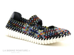 Rock Spring ALEGRA Noir Multicolore - Ballerine Elastique -Magasin De Chaussures cd24607c73b9e66c561f35ea11d5d5ef img 8596.jpg 182149