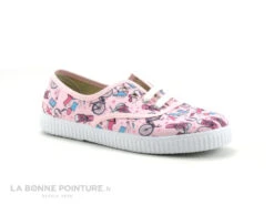Batilas 576 223 - Basket Fille Toile Rose Imprimee -Magasin De Chaussures cd24607c73b9e66c561f35ea11d5d5ef img 8654.jpg 170017
