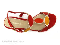Marco Tozzi 2-28230-26 Red Comb - Sandale Rouge Rose Orange -Magasin De Chaussures cd24607c73b9e66c561f35ea11d5d5ef img 8702.jpg 158500
