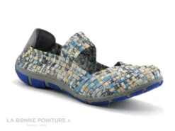 Rock Spring CAPETOWN Bleu Metal - Argent - Ballerine Elastique Tresse 11 Rock Spring CAPETOWN Bleu Metal - Argent - Ballerine Elastique Tresse -Magasin De Chaussures cd24607c73b9e66c561f35ea11d5d5ef img 8713.jpg 182289