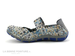 Rock Spring CAPETOWN Bleu Metal - Argent - Ballerine Elastique Tresse 9 Rock Spring CAPETOWN Bleu Metal - Argent - Ballerine Elastique Tresse -Magasin De Chaussures cd24607c73b9e66c561f35ea11d5d5ef img 8715.jpg 182285