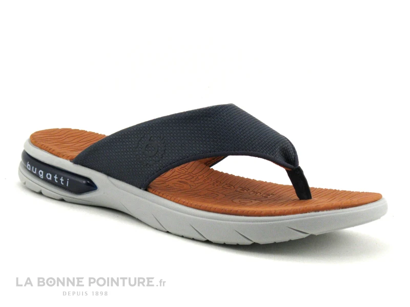 Bugatti SOCOTRA Dark Blue Orange - 321-A7Z80 - Tong Bleue Homme 5 Bugatti SOCOTRA Dark Blue Orange - 321-A7Z80 - Tong Bleue Homme – Image 5
