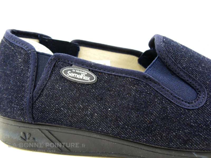 Semelflex MATHIEU Jeans - Pantoufle Fermee Homme 3 Semelflex MATHIEU Jeans - Pantoufle Fermee Homme – Image 3