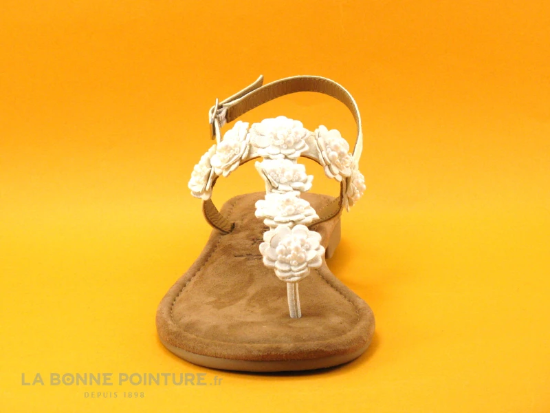 Tamaris 1-28123-26 100 White - Sandale Blanche - Lacet 2 Tamaris 1-28123-26 100 White - Sandale Blanche - Lacet – Image 2