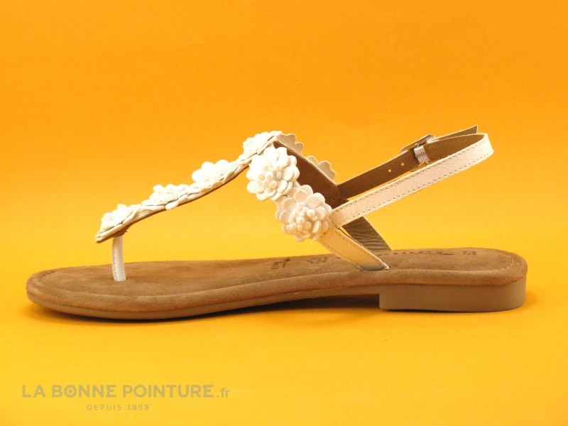 Tamaris 1-28123-26 100 White - Sandale Blanche - Lacet 3 Tamaris 1-28123-26 100 White - Sandale Blanche - Lacet – Image 3