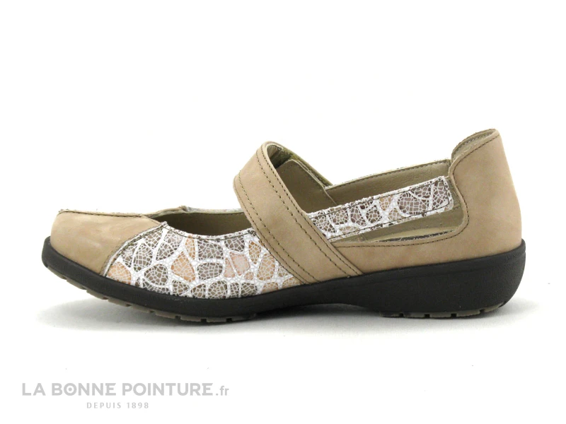 Suave LONDON 8029T Sandy Pyrite - Ballerine Avec Bride 3 Suave LONDON 8029T Sandy Pyrite - Ballerine Avec Bride – Image 3