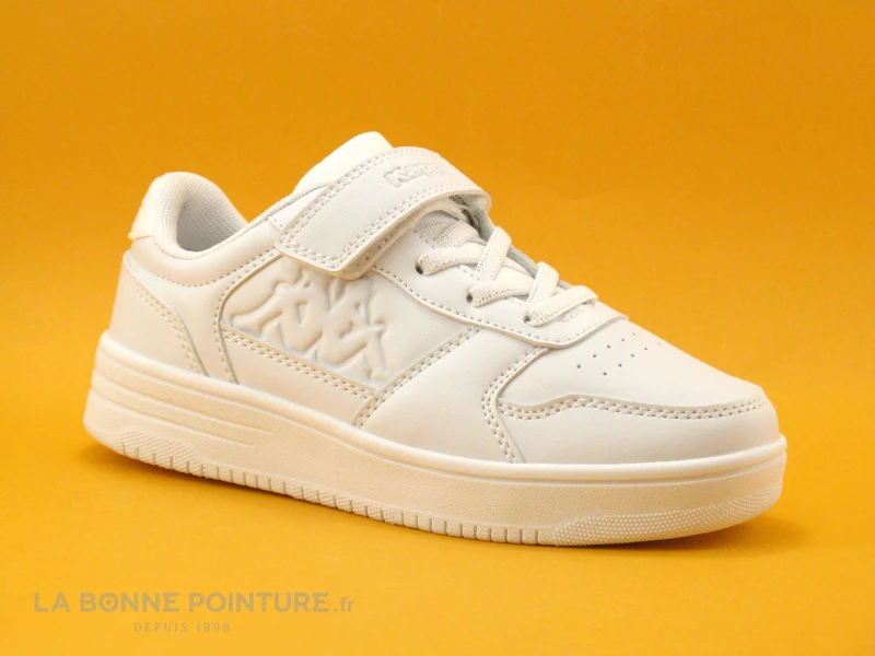 Kappa Logo SEATTLE EV 311CFEW White - Basket Blanche Enfant 1 Kappa Logo SEATTLE EV 311CFEW White - Basket Blanche Enfant