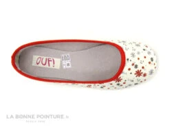 Ouf BESCO Rouge - Ecru Fleuri - Pantoufle Ballerine Femme 6 Ouf BESCO Rouge - Ecru Fleuri - Pantoufle Ballerine Femme -Magasin De Chaussures cd24607c73b9e66c561f35ea11d5d5ef img 9080.jpg 170494
