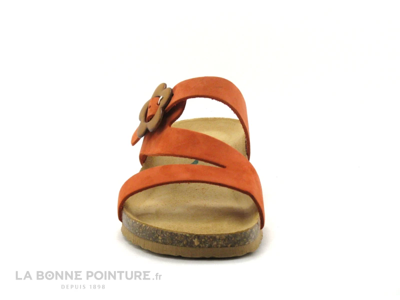 Bionatura 12A2038 Mandarine - Mule Femme 2 Bionatura 12A2038 Mandarine - Mule Femme – Image 2