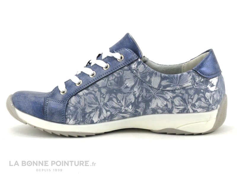 Topway B835570 Blue - Baskets Femme Bleu Jeans Avec Zip Et Lacet 2 Topway B835570 Blue - Baskets Femme Bleu Jeans Avec Zip Et Lacet – Image 2