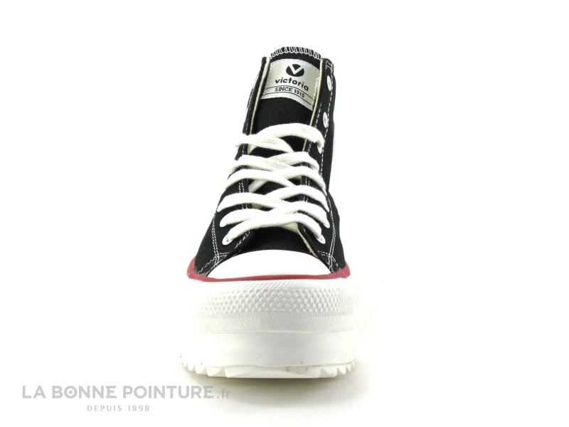 Victoria 1061121 Noir - Basket Montante Plateforme Femme 2 Victoria 1061121 Noir - Basket Montante Plateforme Femme – Image 2