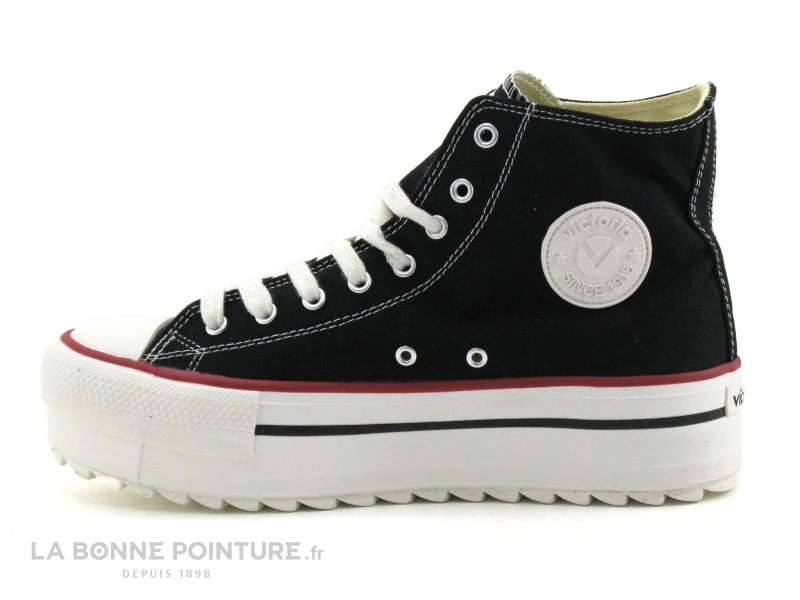 Victoria 1061121 Noir - Basket Montante Plateforme Femme 3 Victoria 1061121 Noir - Basket Montante Plateforme Femme – Image 3